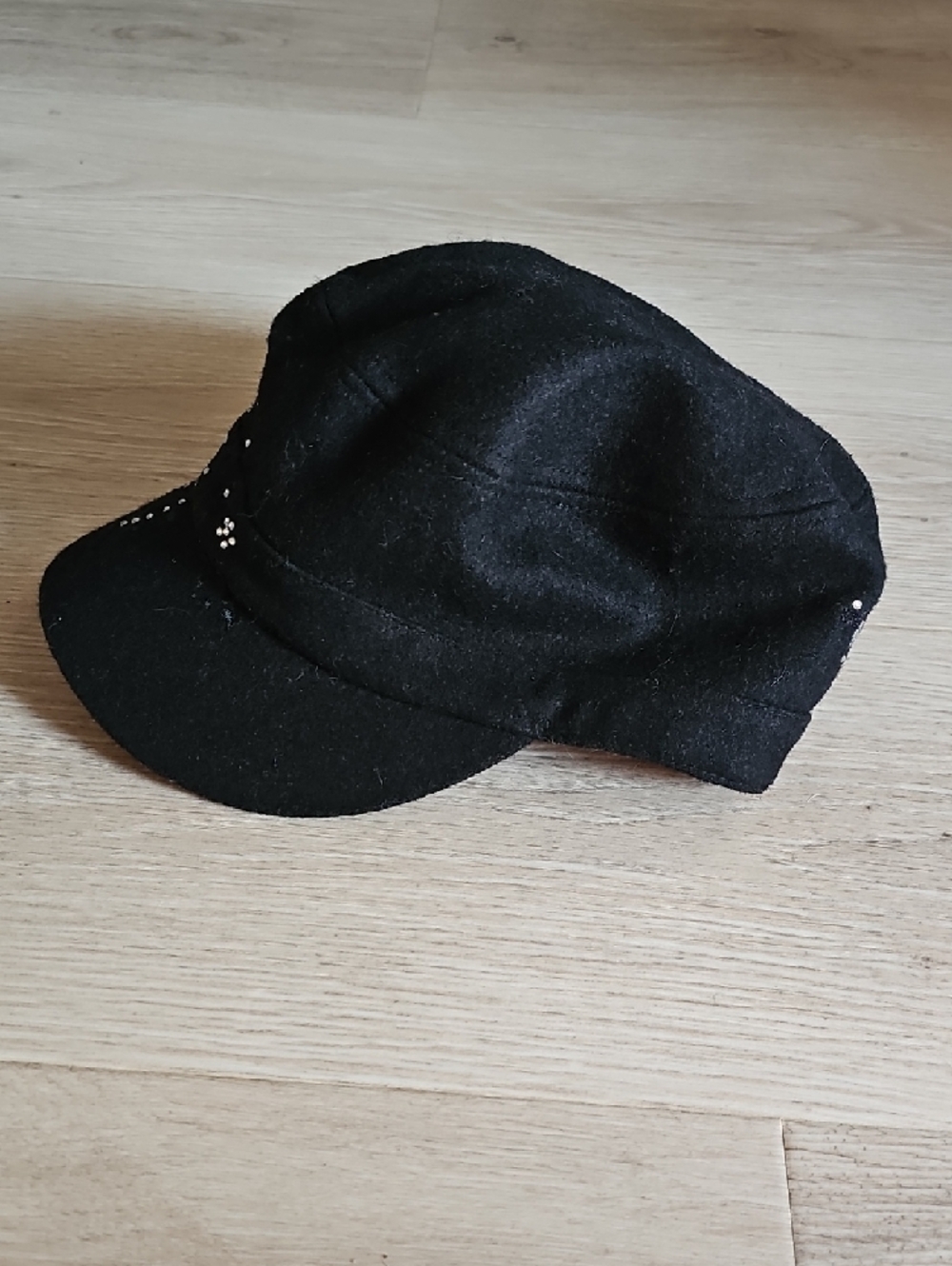 Scala Black Embellished Women's Hat - Picture 5 of 11